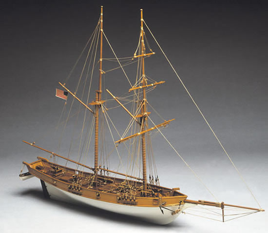Mantua Albatros 1800's Baltimore Clipper 1:40 Scale Wood Ship Kit 