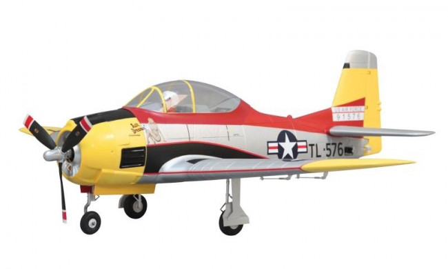 T-28 Trojan 1100mm PNP with Retracts - Arrows Hobby RC Scale Trainer Aircraft
