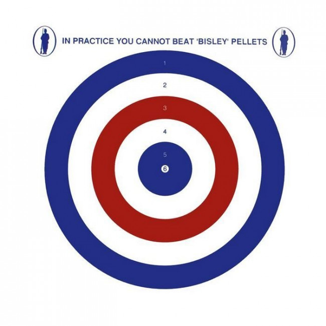 Bisley 17cm (6.75") Grade 1 Coloured Shooting Targets - Pack of 100
