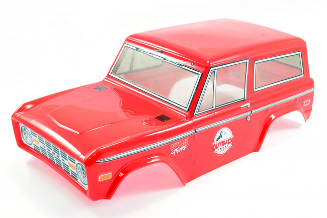 FTX Outback Treka Painted Bronco Bodyshell 1:10 Scale - Red