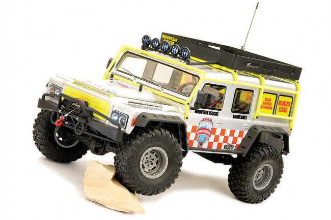 FTX 1:10 Kanyon V2 Trail Crawler RTR RC Truck w/Lights – Mountain Rescue Edition