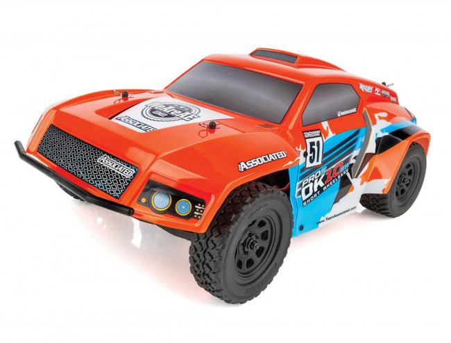 Team Associated 1:10 Pro2 DK10SW ARTR (no Batt) RC Dakar Buggy - Orange