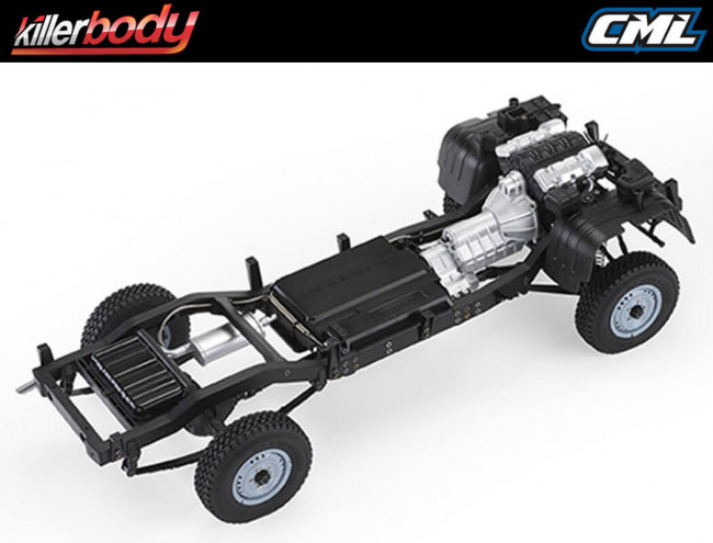 Killerbody 1:10 Mercury RC Rock Crawler Car Chassis Kit