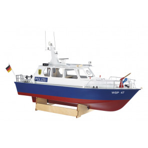 Krick Radio Control Police Motor Launch 1:20 Scale Model Boat Kit