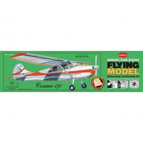 Cessna 170 Flying Model Balsa Aircraft Kit 610mm Wingspan from Guillow's