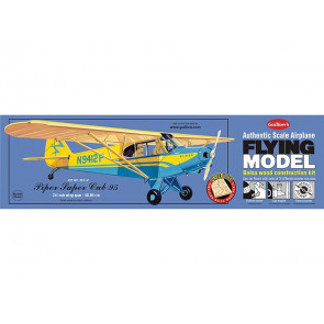 Piper Super Cub 95 Flying Model Balsa Aircraft Kit 610mm Wingspan from Guillow's