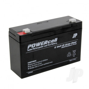 JP 6V 10Ah Powercell Gel Battery for RC Model Boat