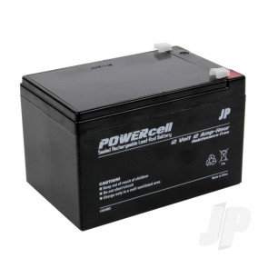JP 12V 12Ah Powercell Gel Battery for RC Model