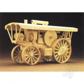 Hobby's Matchbuilder Traction Engine Steam Wood Matchstick Kit