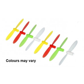 Twister Neon-X or Hubsan Q4 Quadcopter Spare Set of 8 Propellers Rotor Blades