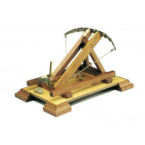 Roman Catapult 1st Century BC Mantua Wood Construction Kit 1:17 Scale 105x210mm