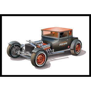 AMT 1:25 1925 Ford Model T Chopped Car | 2 Plastic Kits in 1! | Rat/Hot Rod