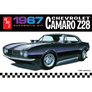 AMT 1:25 1967 Chevy Chevrolet Camaro Z28 American Muscle Car Plastic Kit