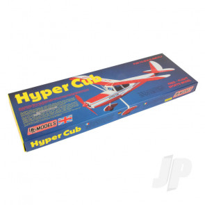 DPR Hyper Cub Rubber Powered Freeflight Balsa Model Aircraft Kit