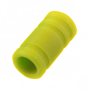 Fastrax 1/10th Nitro RC Car Pipe/Manifold Exhaust Coupling - Yellow