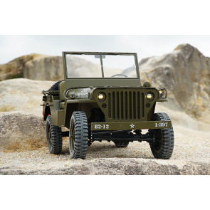 RocHobby 1:6 1941 WWII Willys Jeep MB Scaler RC - HUGE Scale!!!