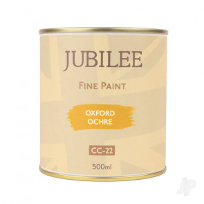 Guild Lane Jubilee All Purpose Acrylic Paint - Oxford Ochre Orange Yellow(500ml)