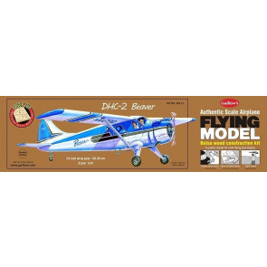DHC-2 Beaver Flying Model Balsa Aircraft Kit 610mm Wingspan from Guillow's