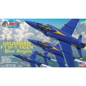 Atlantis Models 1:54 US Navy Blue Angels F11F-1 Grumman Tiger Plastic Model Kit