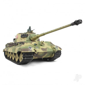 Henglong 1:16 King Tiger Henschel RTR RC Tank (IR, Shoots, Smokes & Sound)