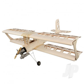 JP Panic RC Biplane Balsa Aircraft Kit