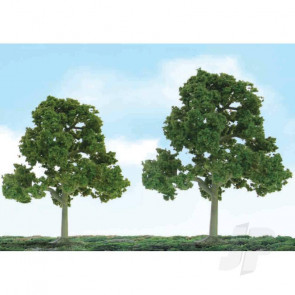 JTT 92108 Scenic Deciduous, 3.5" to 4", HO-Scale, (4 pack) Trees For Scenic Diorama Model Trains