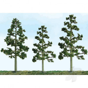 JTT 92115 Scenic Lodgepole Pine, 5.5"-6", HO-Scale, (2 pack) Trees For Scenic Diorama Model Trains