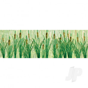 JTT 95535 Cattails, 3/4" Tall, HO-Scale, (24 pack) For Scenic Diorama Model Trains
