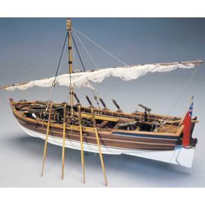 Mantua Panart Armed Pinnace "Lancia Armata" 1803 Wooden Ship Kit Scale 1:16