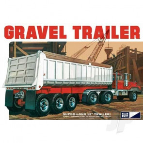 MPC 1:25 3 Axle Gravel Trailer Plastic Kit