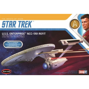 Polar Lights 1:1000 Star Trek USS Enterprise - Wrath of Khan Plastic Model Kit