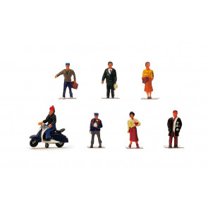 1:76 Scale City People - Hornby Train Track Accessories 00 Gauge