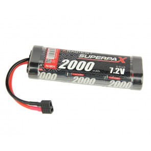 Superpax 6 Cell SC 2000mAh 7.2V NiMH Battery Pack Deans T-style Plug 