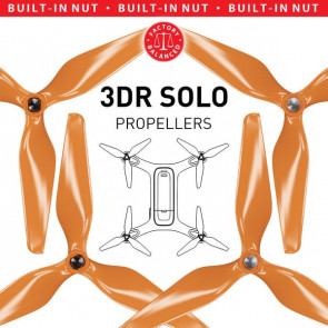 Master Airscrew 3DR Solo 3-Blade Propellers - 3MR-SL - 9x4.5 Prop Set – Orange