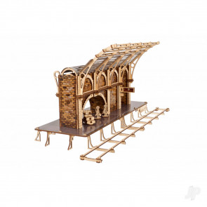 UGears Harry Potter Platform 9 ¾ Mechanical Wood Construction Kit
