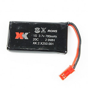 XK Innovations 3.7v 780mAH LiPo Battery for X250 and X260 Drones