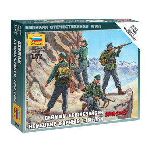 ZVEZDA 1:72 WWII German Infantry Soldier Plastic Model Kit Figures